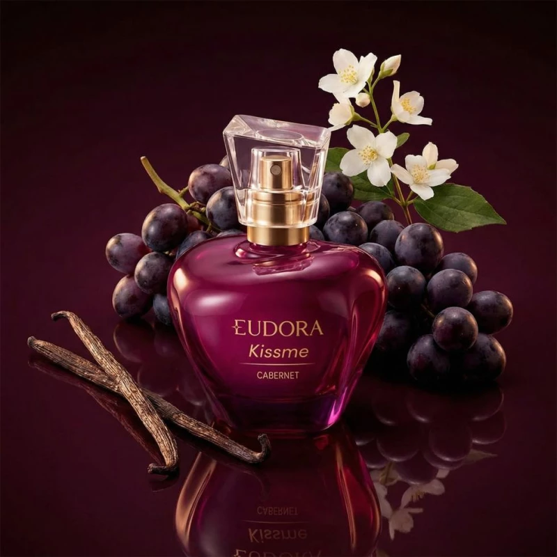 Kissme Cabernet Tradicional Spray Deo Colonia Feminino 50ml