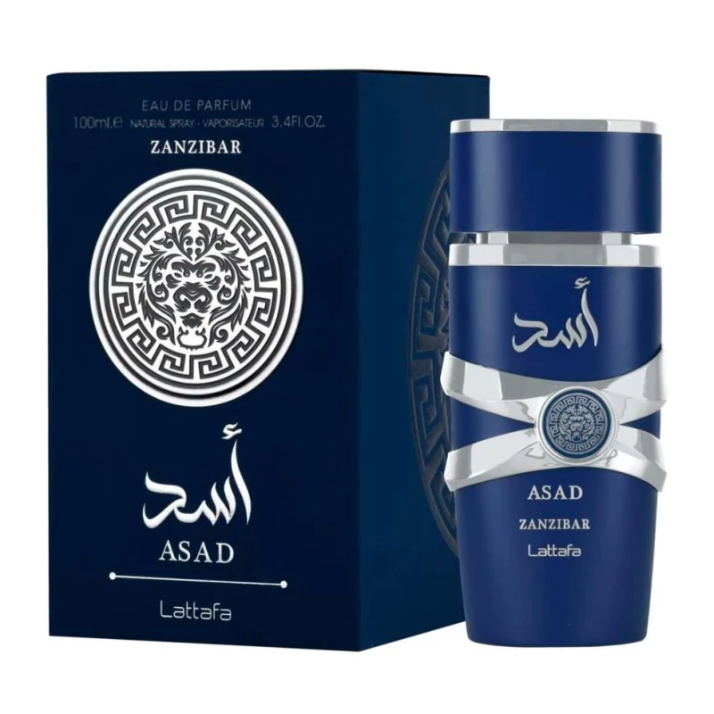 Asad Zanzibar Lattafa 100ml Masculino