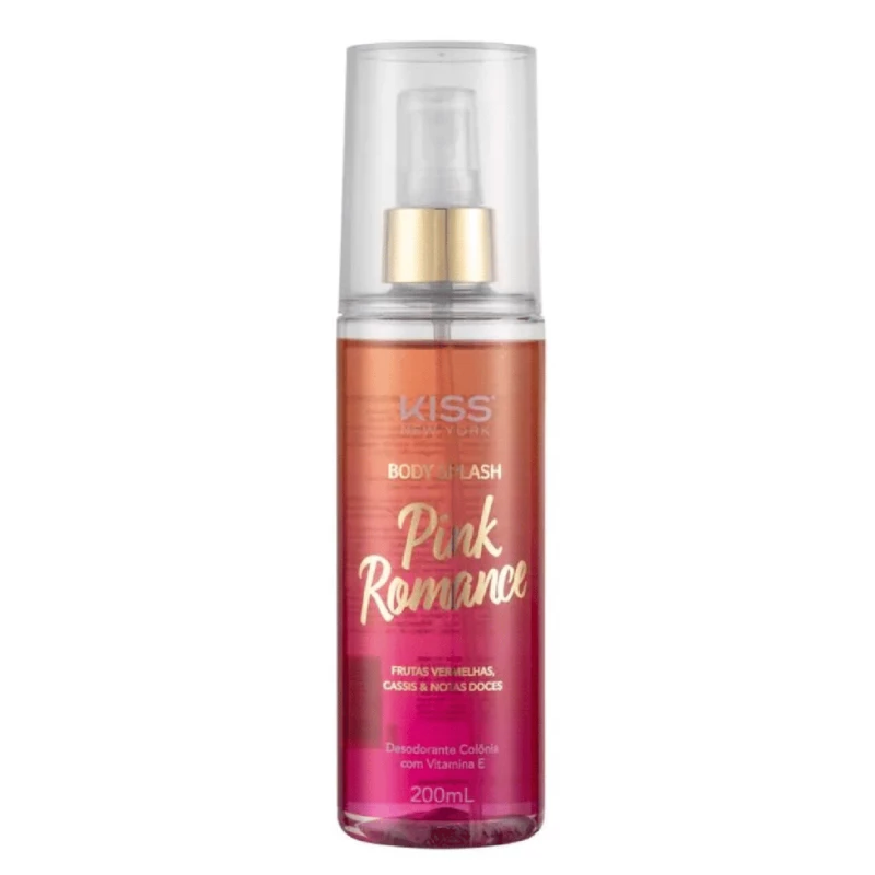 Body Splash Pink Romance Kiss New York 200ml Feminino