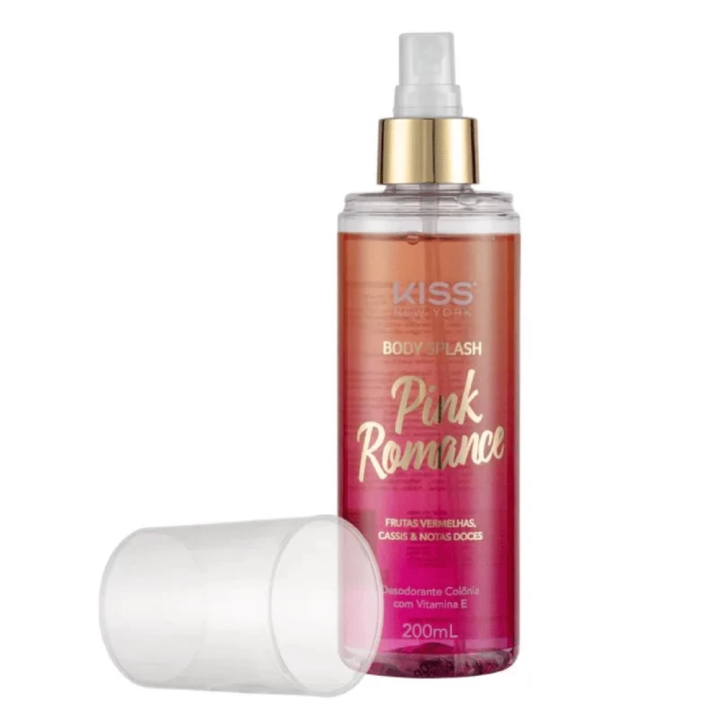 Body Splash Pink Romance Kiss New York 200ml Feminino