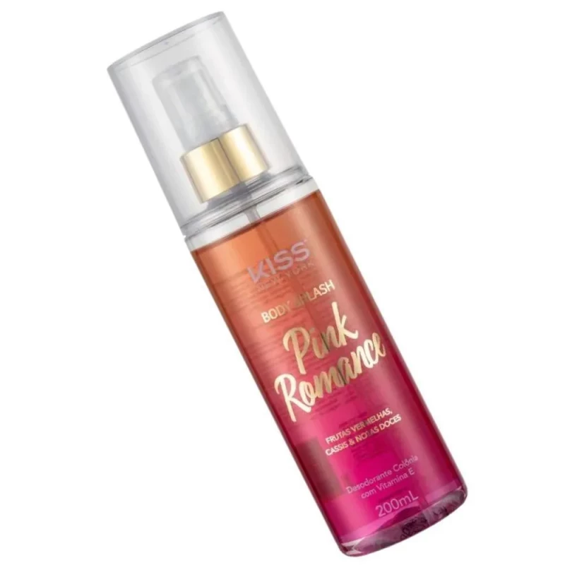 Body Splash Pink Romance Kiss New York 200ml Feminino