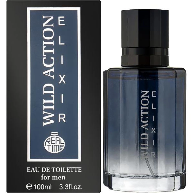 Real Time Wild Action Elixir EDT – Masculino 100ml