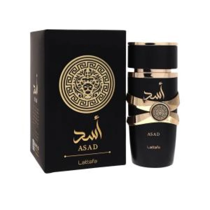 Asad Black Lattafa Eau De Parfum 100 ml