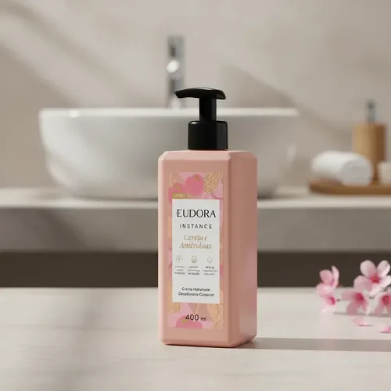 Instance Cereja E Amêndoas 400ml- Eudora