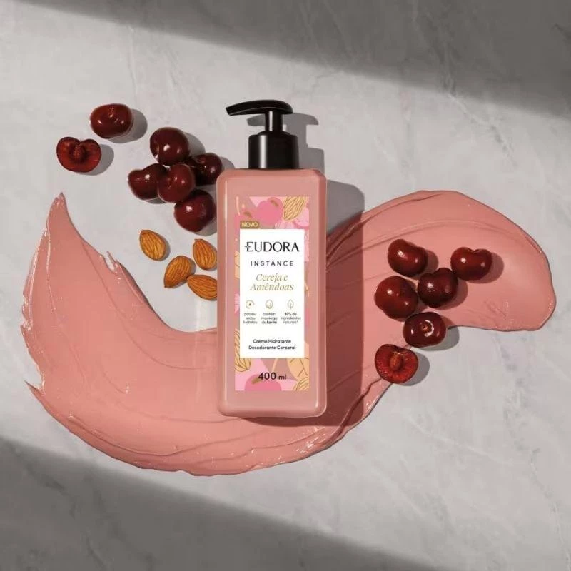 Instance Cereja E Amêndoas 400ml- Eudora