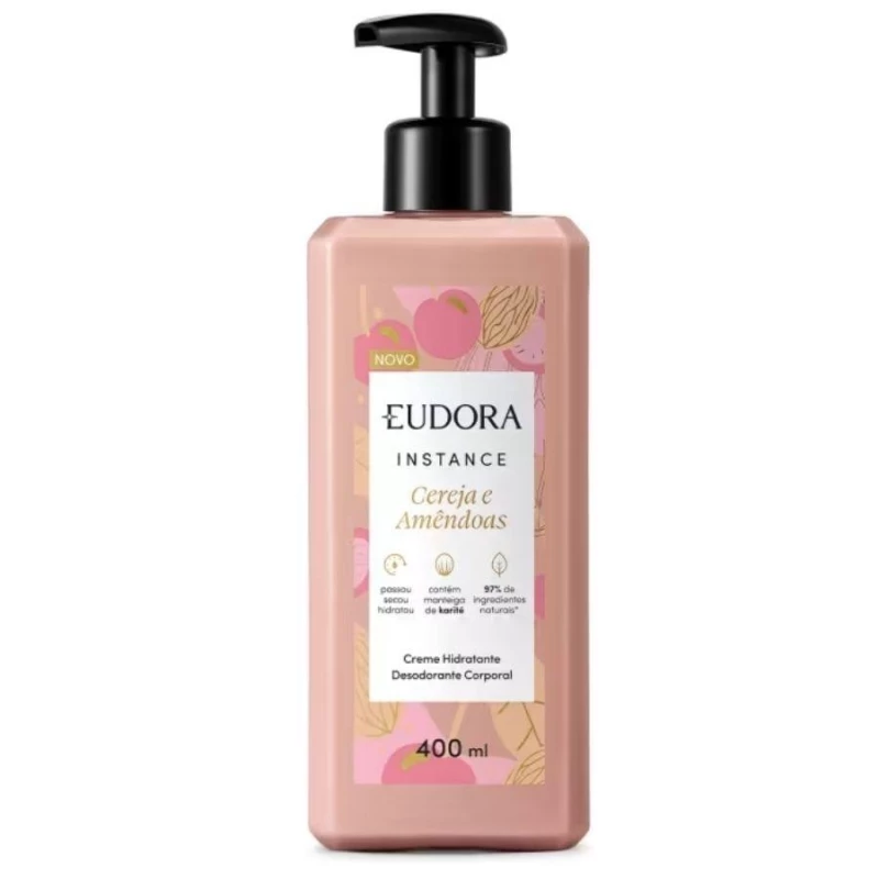 Instance Cereja E Amêndoas 400ml- Eudora