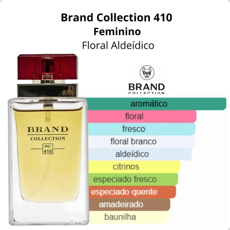 Brand Collection 410 – Inspiração Dolce & Gabbana Red – 25ml