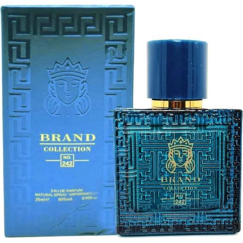 Brand Collection 242 – Inspiração Versace Eros Masc – 25ml