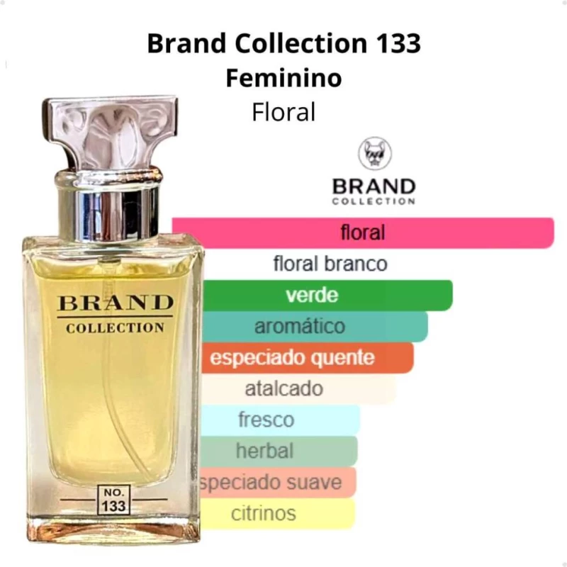 Brand Collection n. 133- inspiração Eternity – 25ml 