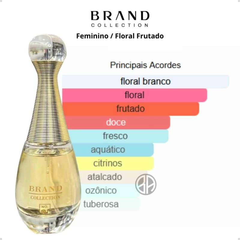 Brand Collection 007 – Inspirado em J’adore – 25ml. 