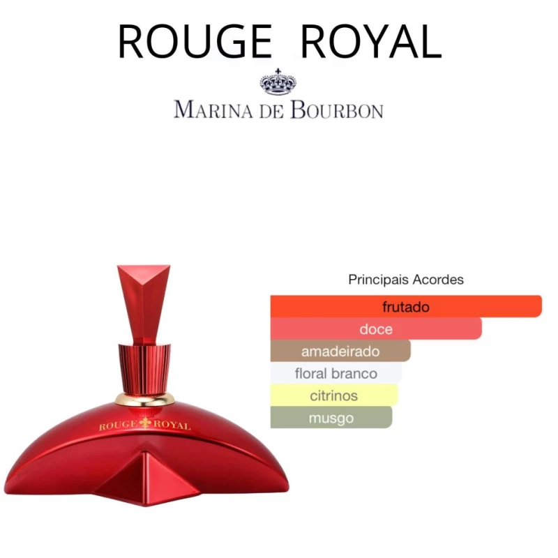 Rouge Royal Marina de Bourbon  Feminino Eau de Parfum 100ml