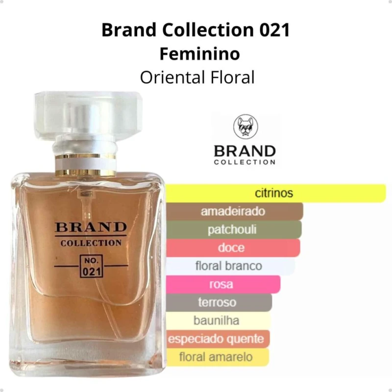 Brand Collection 021 – Inspiração Coco Mademoiselle – 25ml